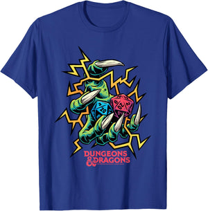 Dragon Claws Dungeons and Dragons , Black, S T-Shirt - T-Shirt | Royal