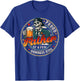 Proud Father of A Few Kids Skeleton Funny Dad Men T-Shirt - T-Shirt | Royal