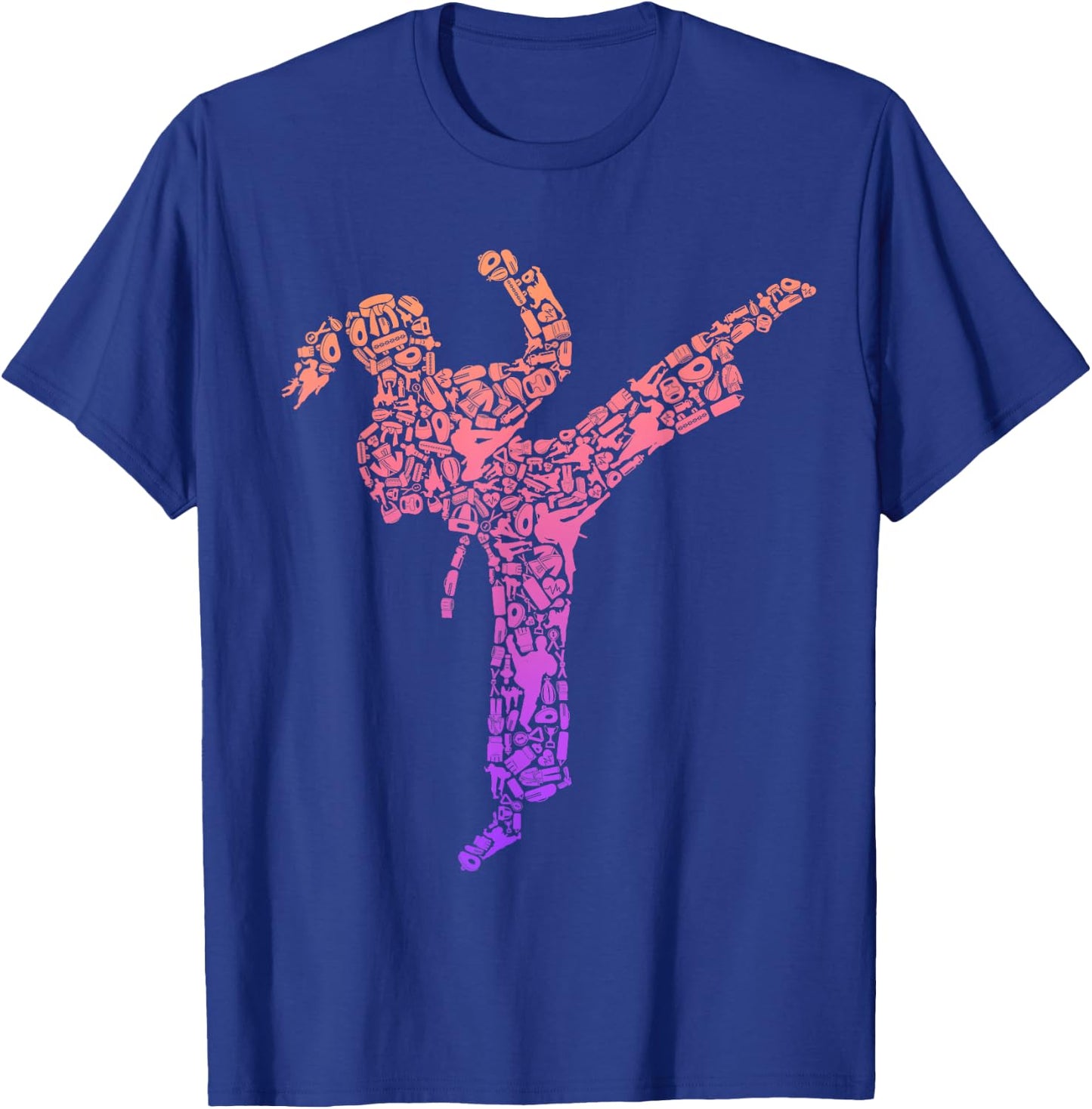 Karate Girl Martial Arts Women's Kids Taekwondo Girls' , black T-Shirt - T-Shirt | Royal
