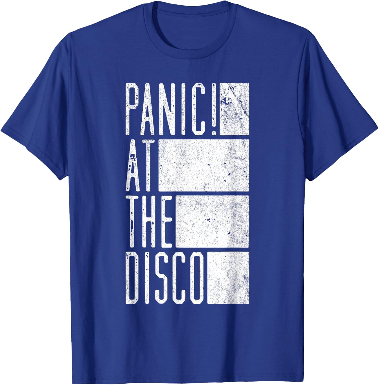 Panic! At The Disco - White Bars T-Shirt - T-Shirt | Royal