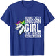 BEHIND EVERY Unicorn GIRL IS AN AMAZING Unicorn Daddy T-Shirt - T-Shirt | Royal