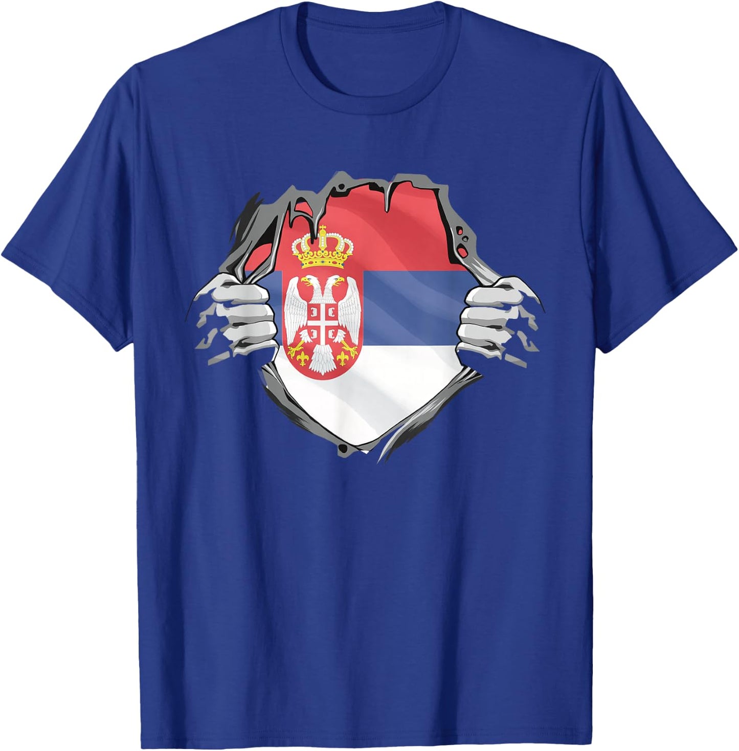 Serbia Football Jersey Alternative , black T-Shirt - T-Shirt | Royal