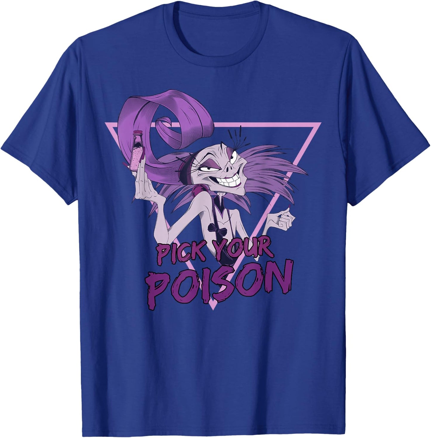 Disney Villains Yzma Pick Your Poison Portrait Small T-Shirt - T-Shirt | Royal
