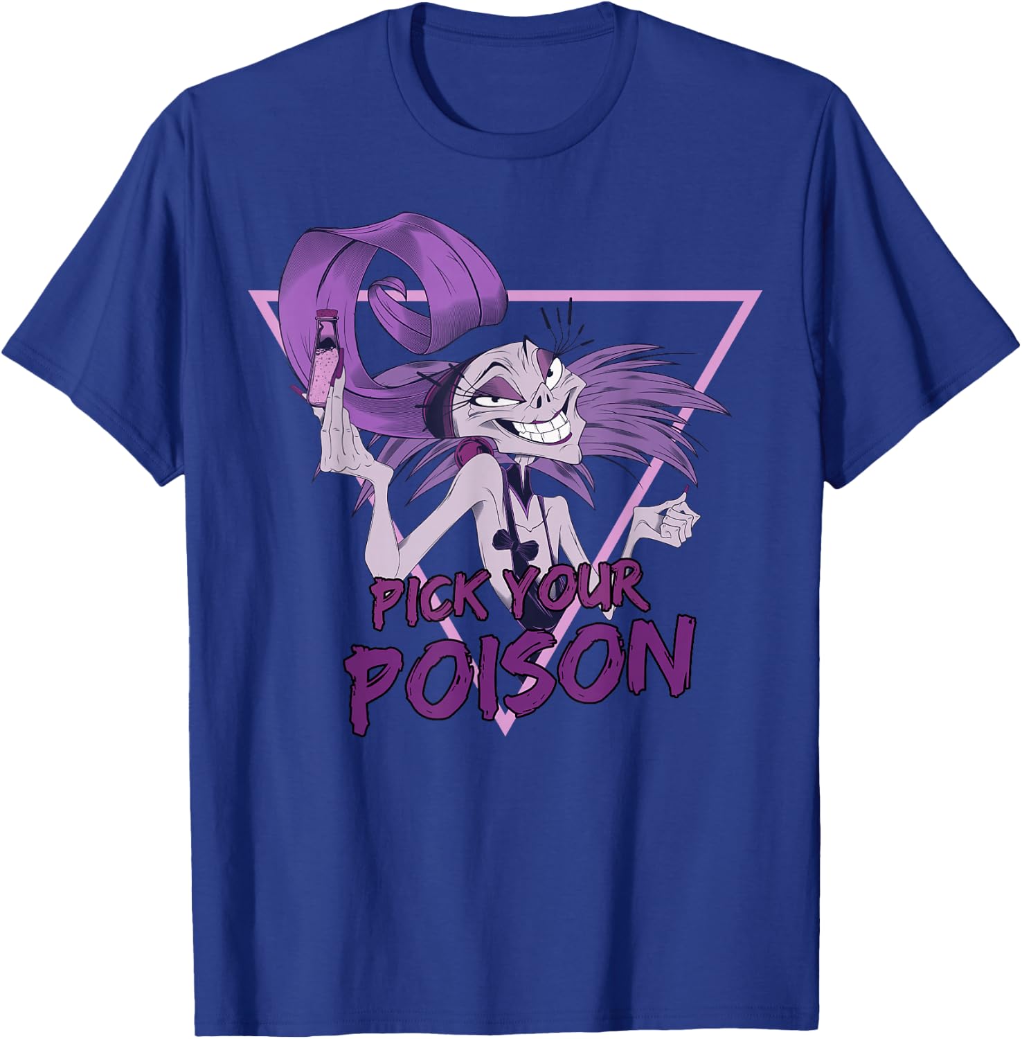 Disney Villains Yzma Pick Your Poison Portrait Small T-Shirt - T-Shirt | Royal
