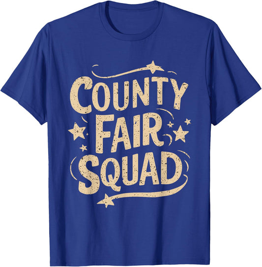 County Fair Squad T-Shirt - T-Shirt | Royal