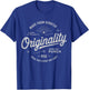 Modern Hip Hop Y2K Vintage Hipster Edgy Urban Streetwear T-Shirt - T-Shirt | Royal