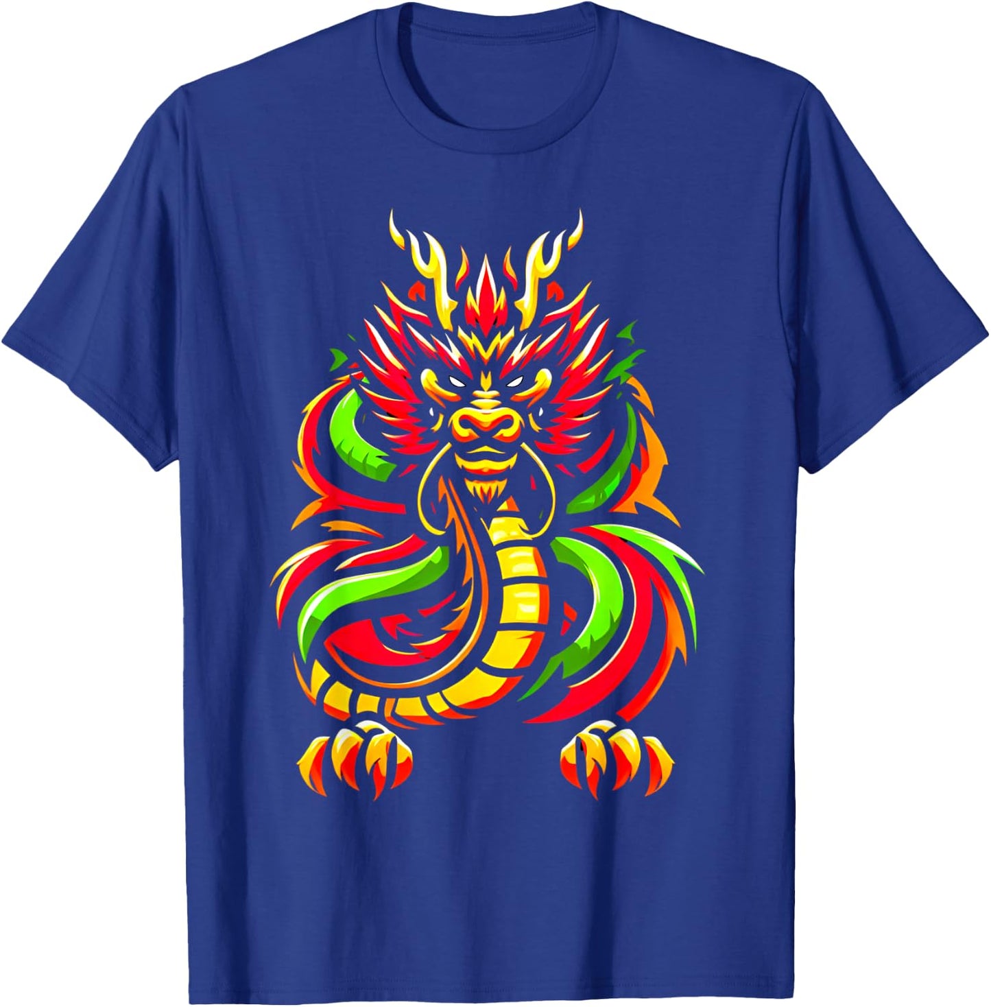 Dragon’s Fury – Light It Up T-Shirt - T-Shirt | Royal