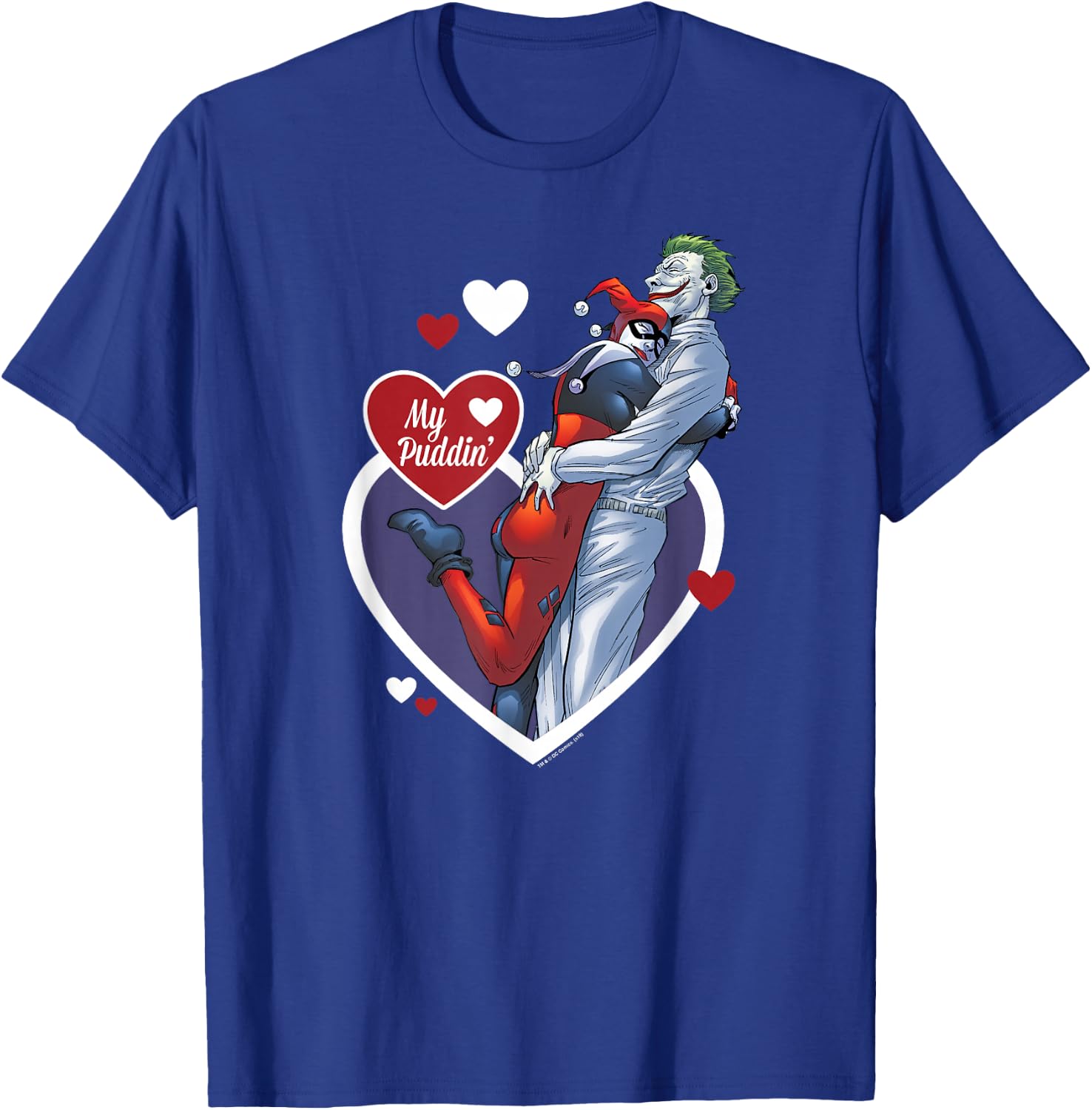 Batman Harley Quinn Joker My Puddin' T-Shirt - T-Shirt | Royal