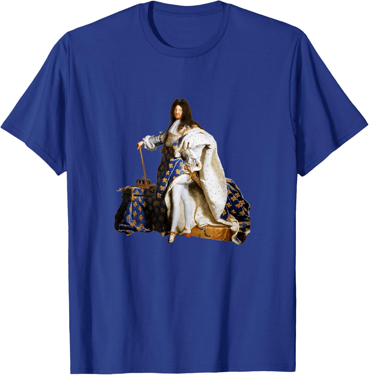 Hyacinthe Rigaud - Portrait of Louis XIV T-Shirt - T-Shirt | Royal