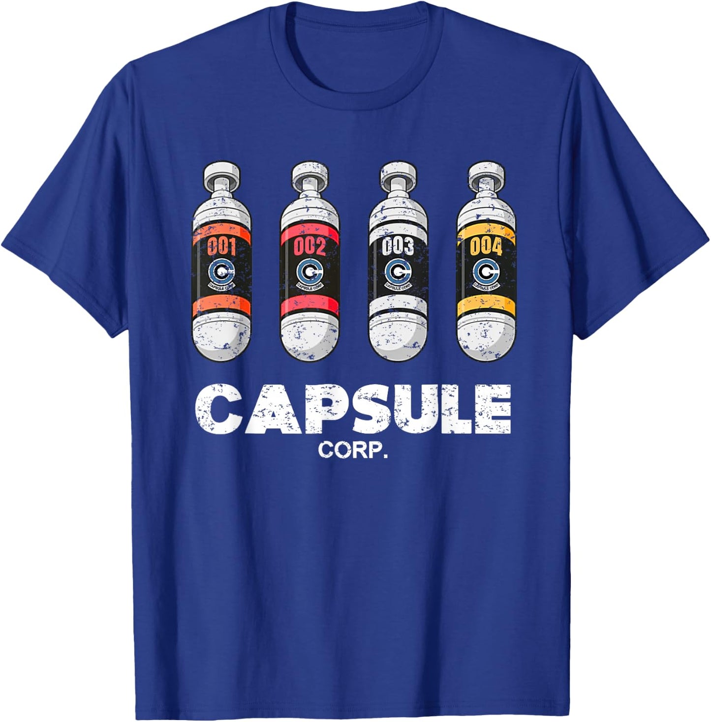 Capsule Corp for Geek and Otaku fan of Anime and Manga 90s T-Shirt - T-Shirt | Royal