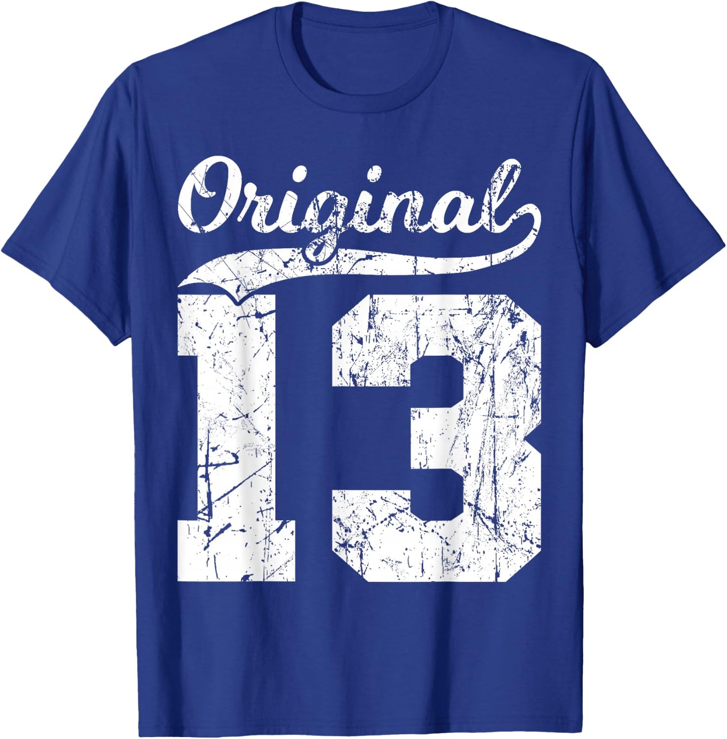13 Original 11 Years Boy Girl Birthday , black T-Shirt - T-Shirt | Royal