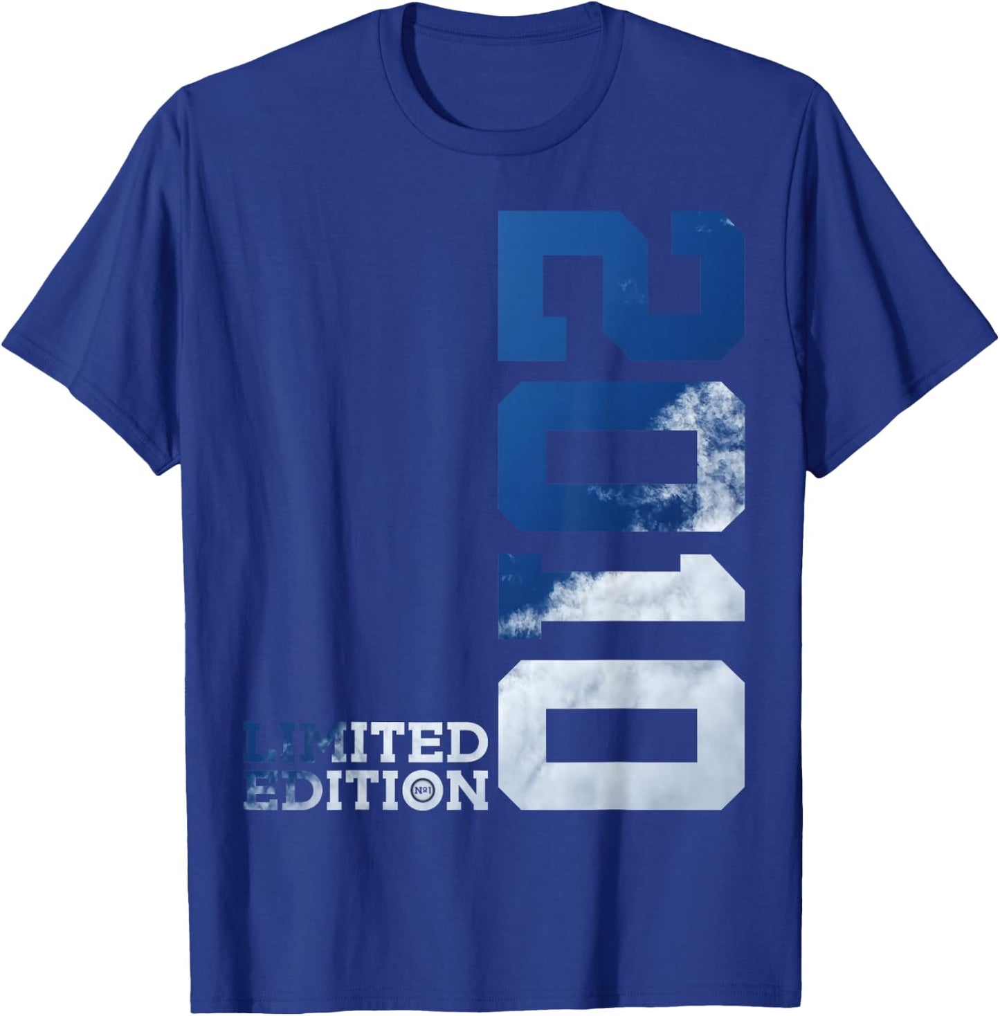 Limited Edition 2010 16 Years 16th Birthday T-Shirt - T-Shirt | Royal