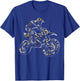 Camo Motocross Dirt Bike Camouflage T-Shirt - T-Shirt | Royal