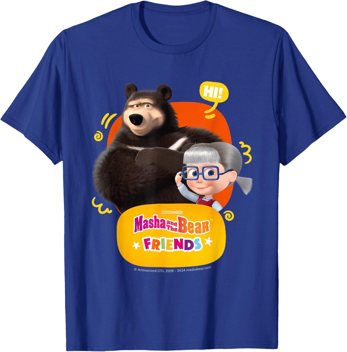Friends. Hello there! T-Shirt - T-Shirt | Royal