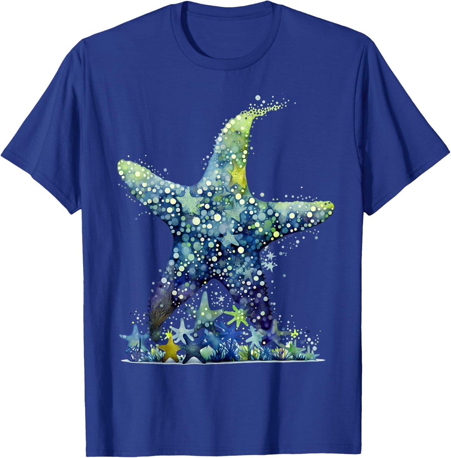 Starfish Costume Adult Women Children Starfish T-Shirt - T-Shirt | Royal