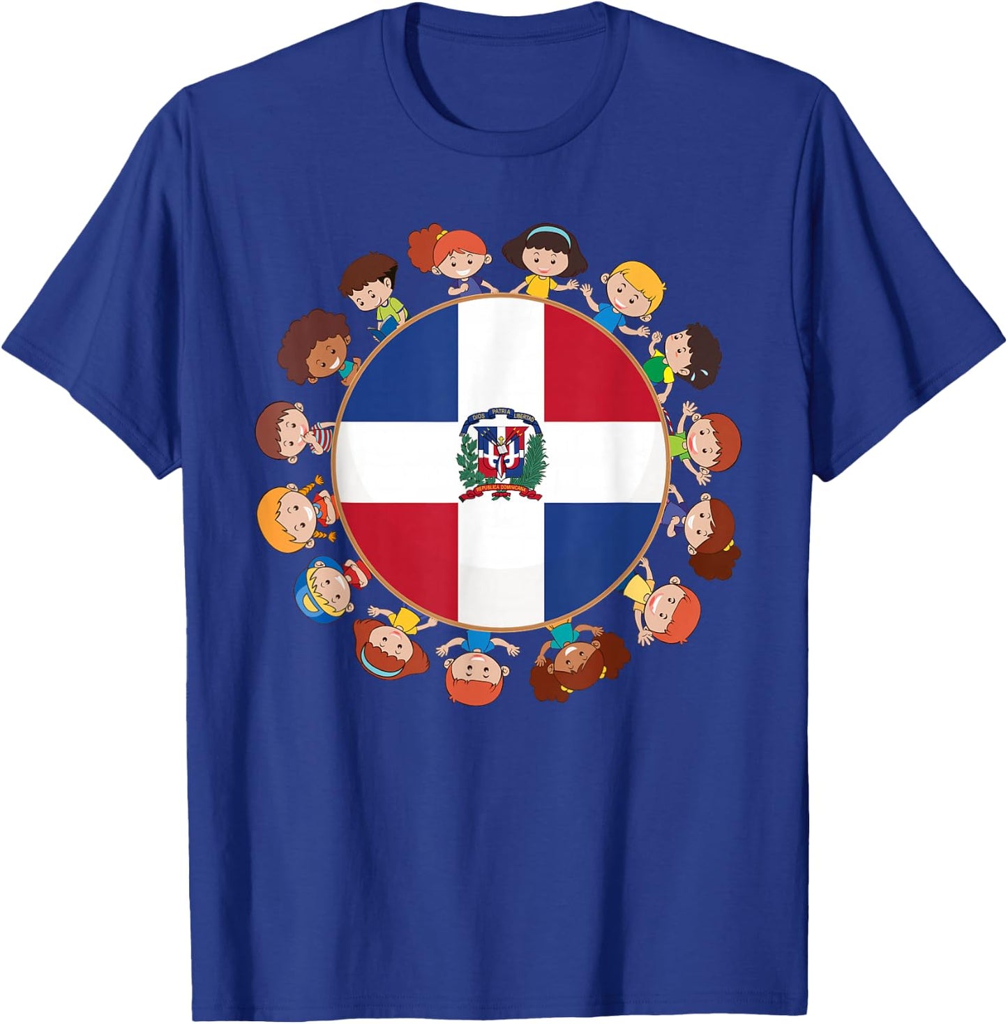 Dominican Republic Hispanic Heritage Month Dominicana Kids T-Shirt - T-Shirt | Royal