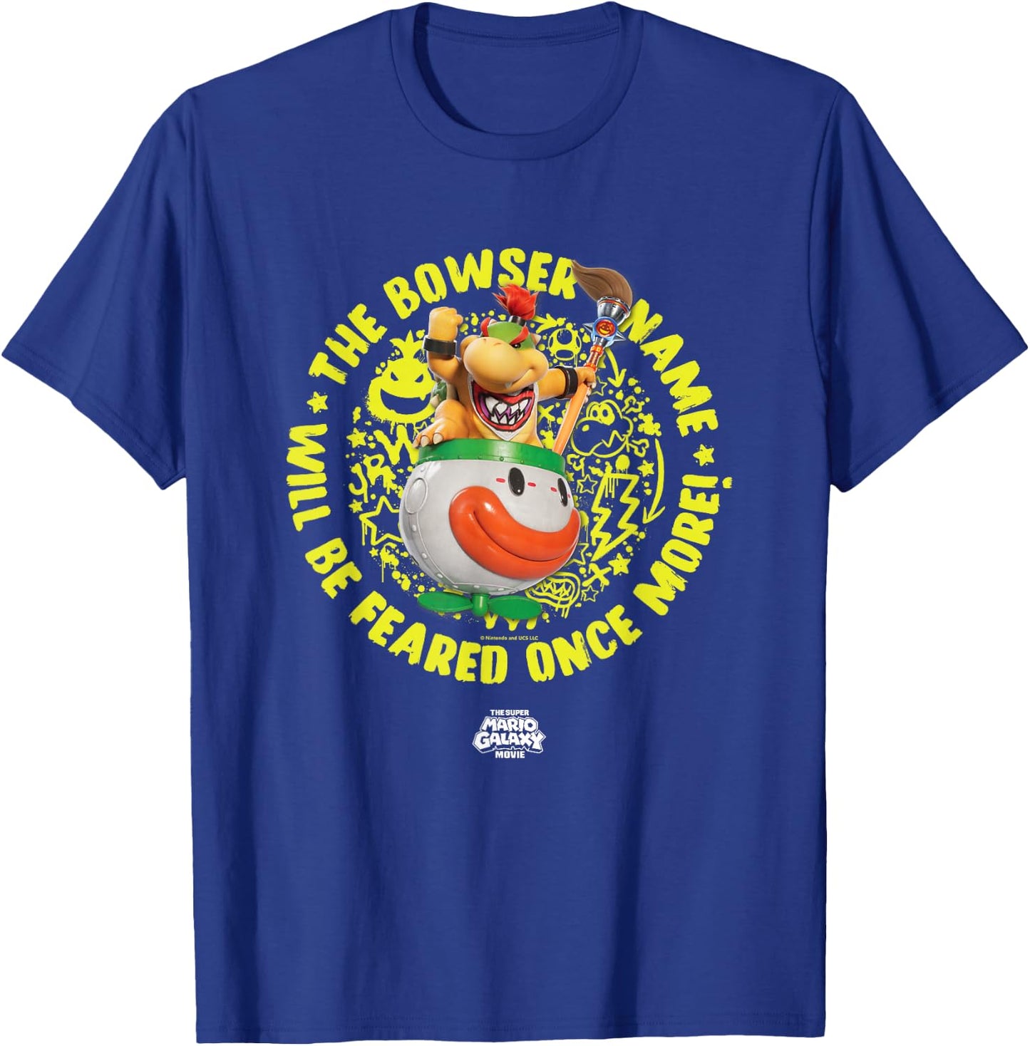 The Super Mario Galaxy Movie Bowser Jr. Feared T-Shirt - T-Shirt | Royal