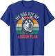 My Dog Ate My Lesson Plan Retro Husky Dog Teacher Men Women T-Shirt - T-Shirt | Royal