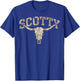 Vintage Classic Scotty Name Gift Women T-Shirt - T-Shirt | Royal
