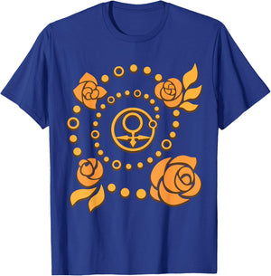 Venus Heart Charm Symbol Kawaii Anime Love Chain Design T-Shirt - T-Shirt | Royal