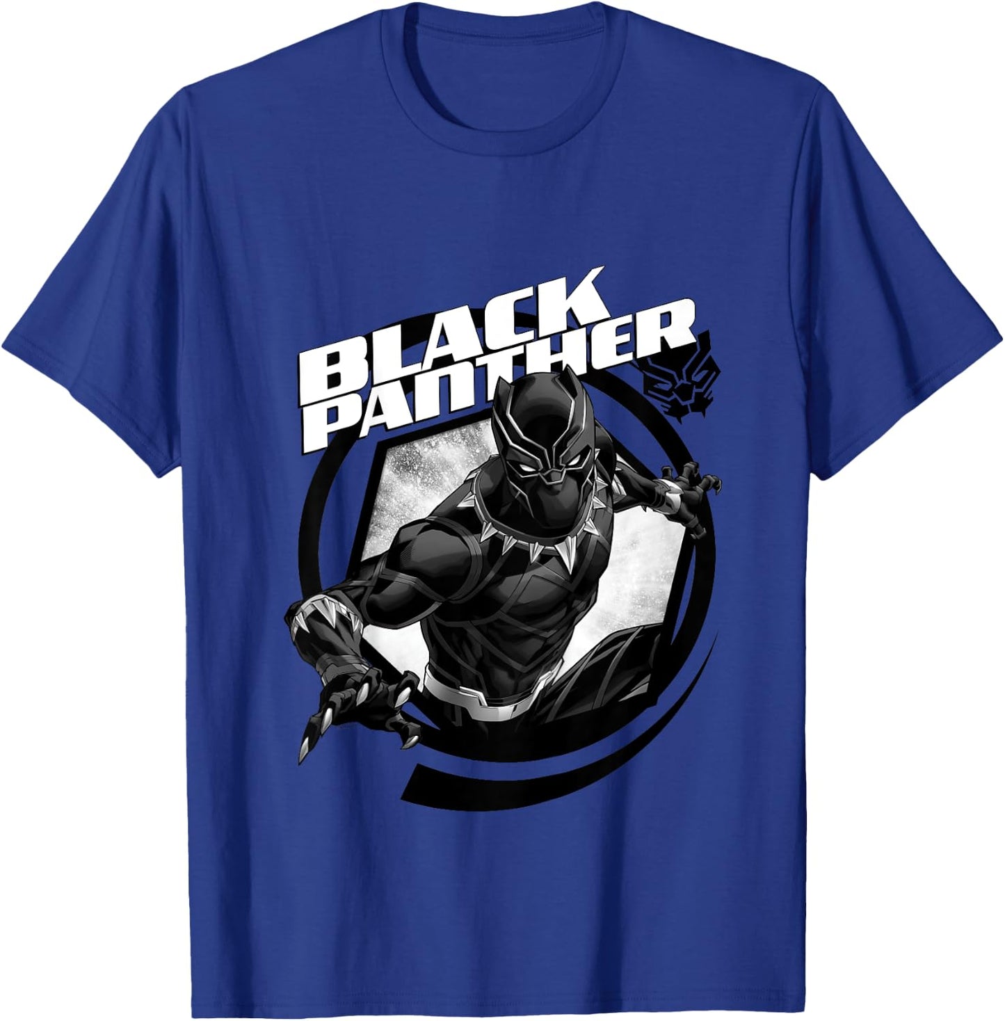 Kids Avengers Black Panther Hexagon , Black, 2 T-Shirt - T-Shirt | Royal