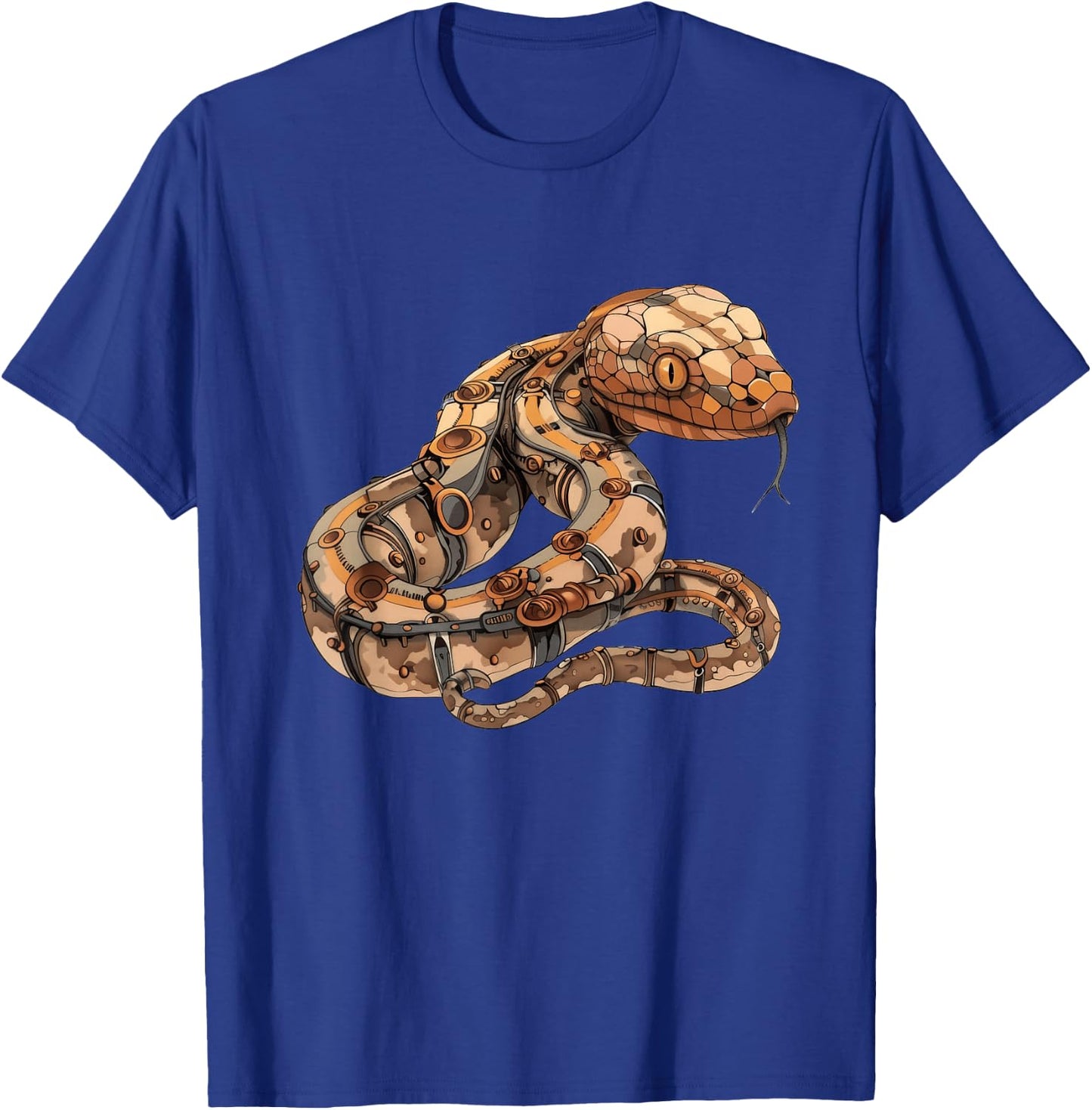 Copperhead Snake Steampunk T-Shirt - T-Shirt | Royal