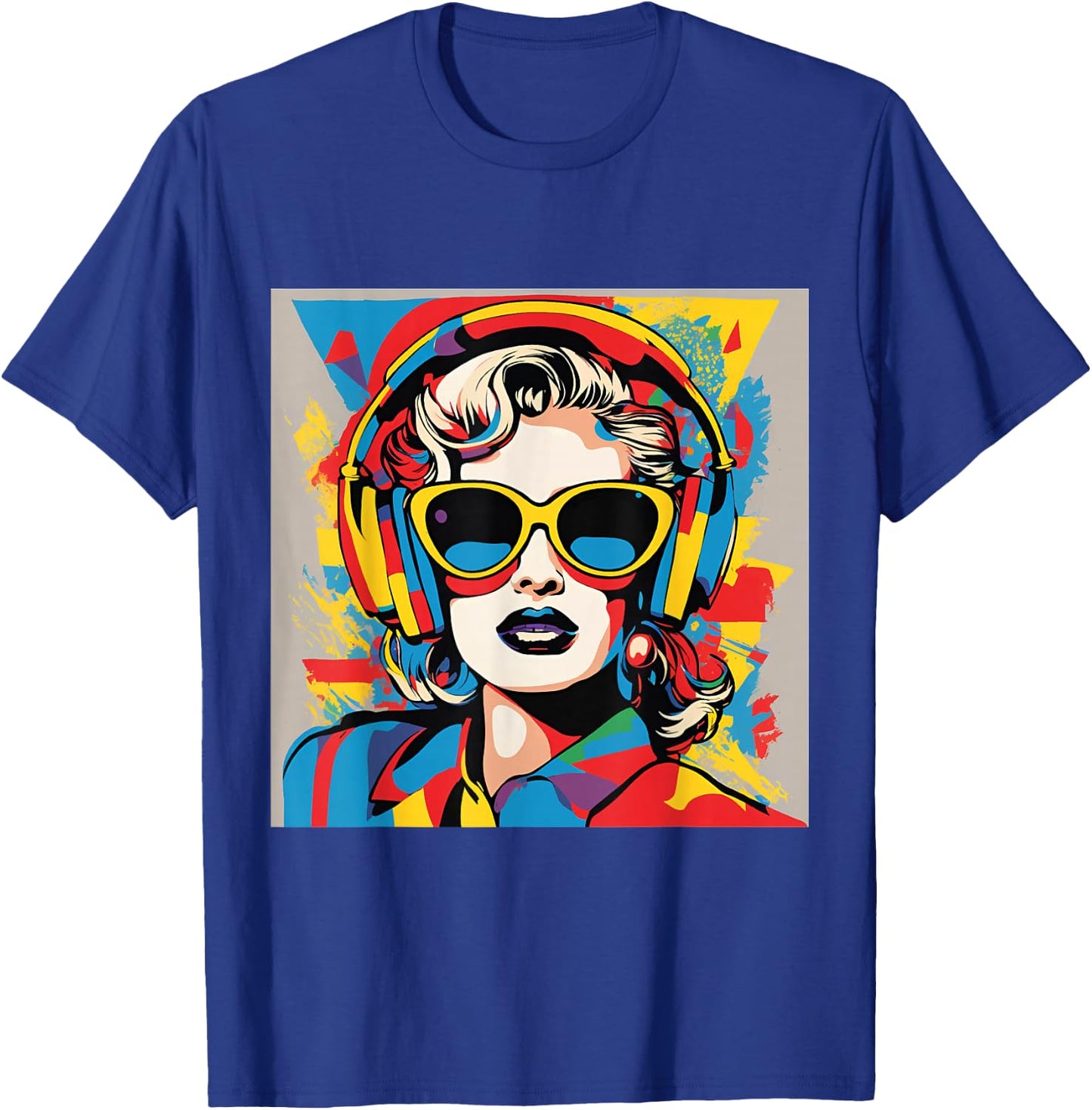 Retro Pop Art Style T-Shirt - T-Shirt | Royal