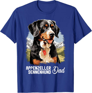 Appenzeller Sennenhund Dad Hund Appenzeller Sennenhund T-Shirt - T-Shirt | Royal