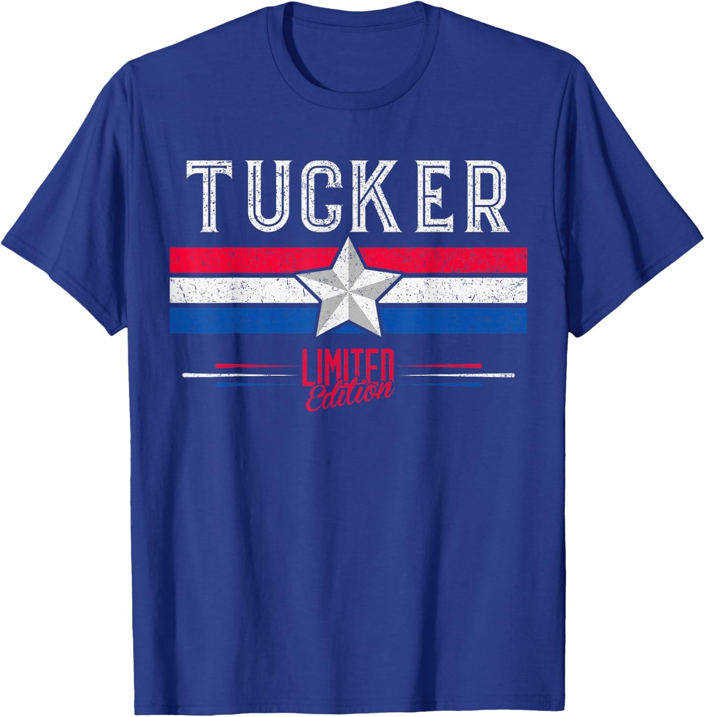 Tucker Retro Vintage Shirt Gift Women Men Kids T-Shirt - T-Shirt | Royal