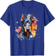 Doberman Pinscher Portrait - Dog Lover Pet Canine Lover T-Shirt - T-Shirt | Royal