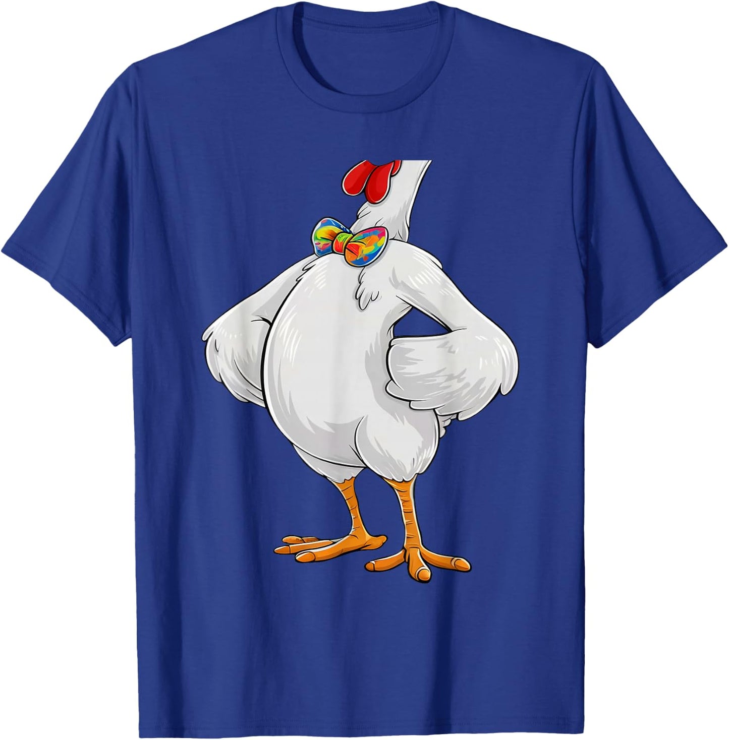 Chicken Costume Body Funny Farm Animal Farming Halloween T-Shirt - T-Shirt | Royal