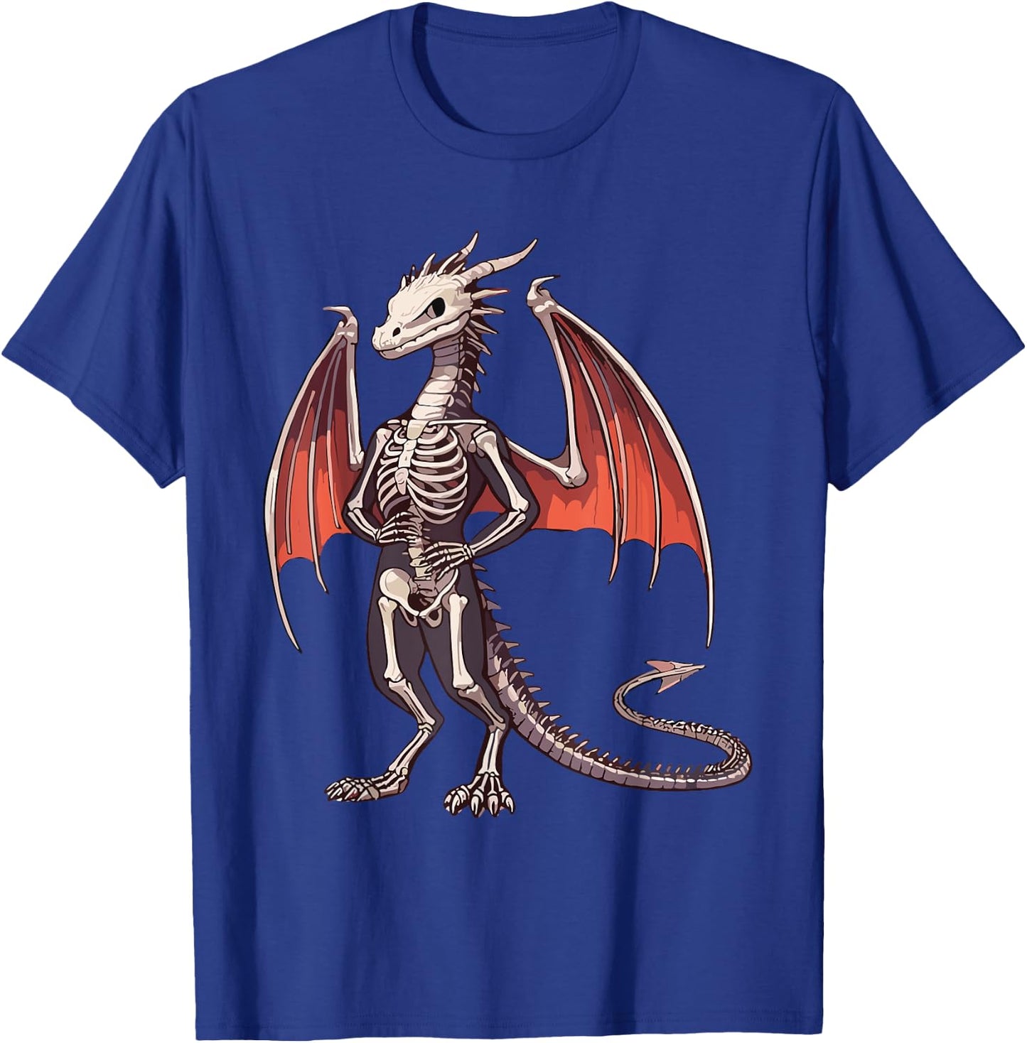 X-ray Dragon Body Anatomy Radiography Skeleton T-Shirt - T-Shirt | Royal