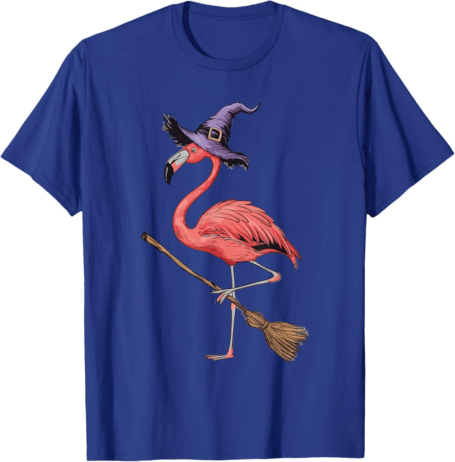 Flamingo Witch T-Shirt - T-Shirt | Royal