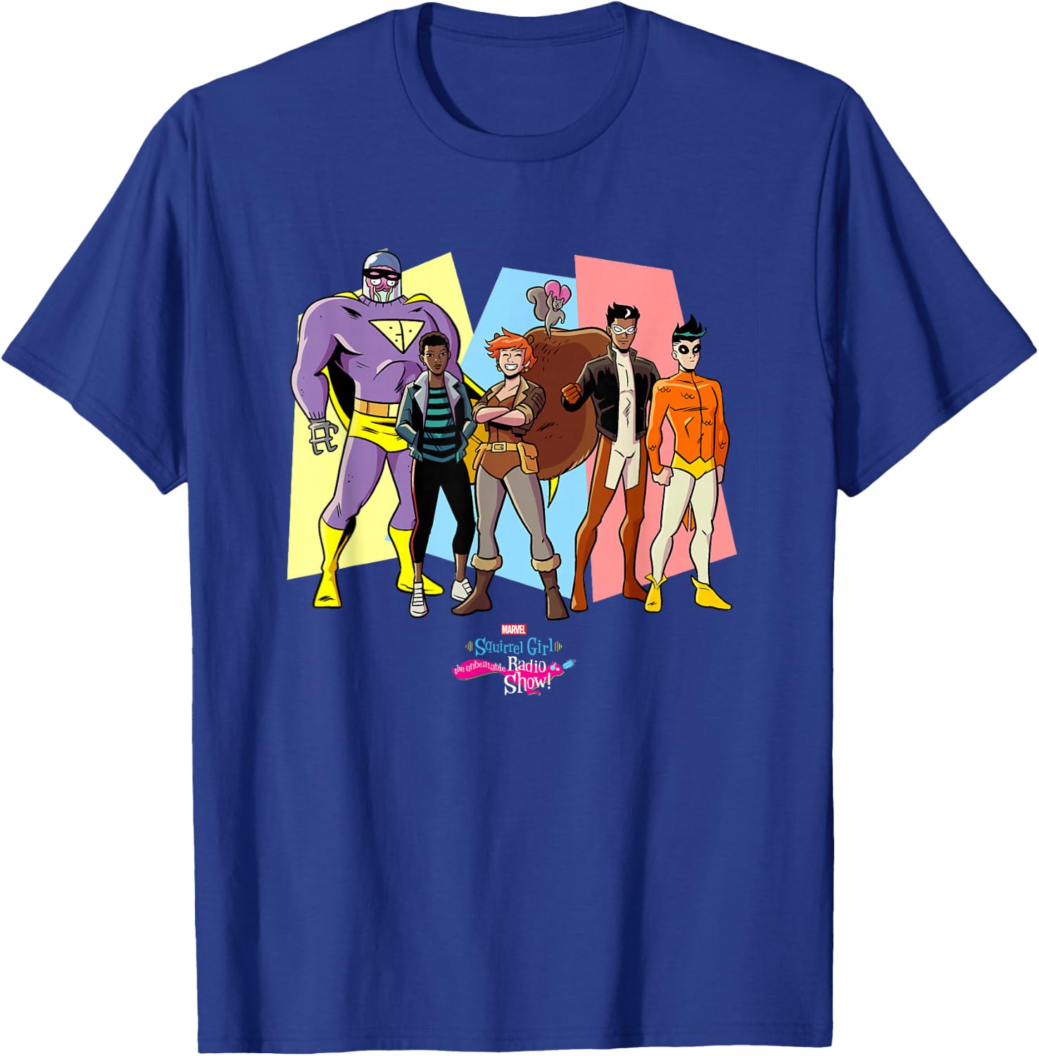 Marvel Squirrel Girl the Unbeatable Radio Show T-Shirt - T-Shirt | Royal