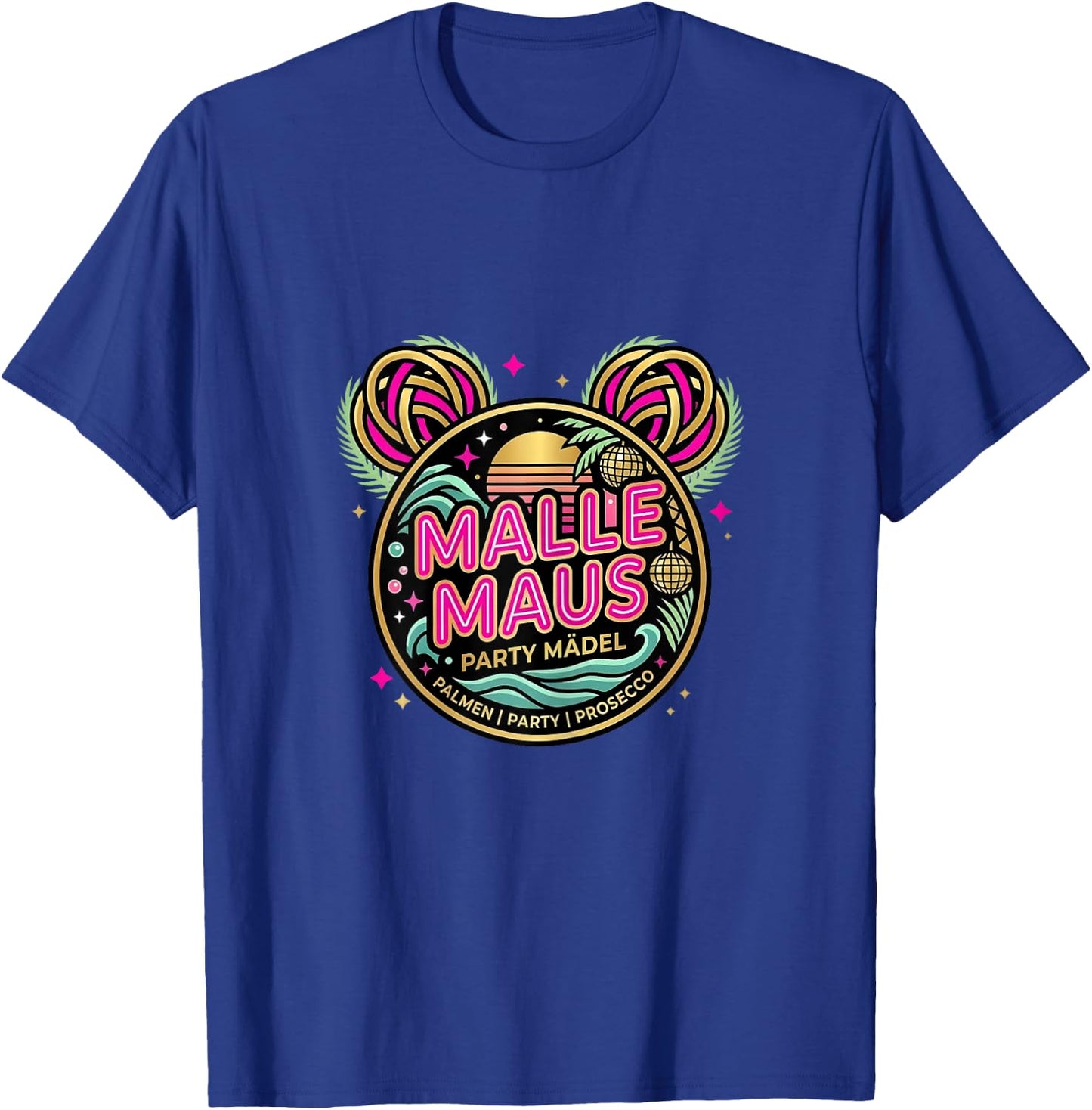 Malle Maus - Frauen Party Mallorca Outfit T-Shirt - T-Shirt | Royal