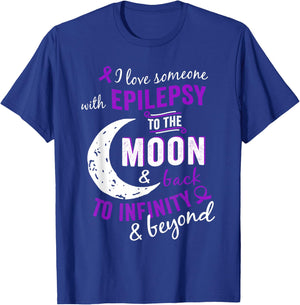 Epilepsy Awareness Shirts - Epilepsy Awareness Products T-Shirt - T-Shirt | Royal