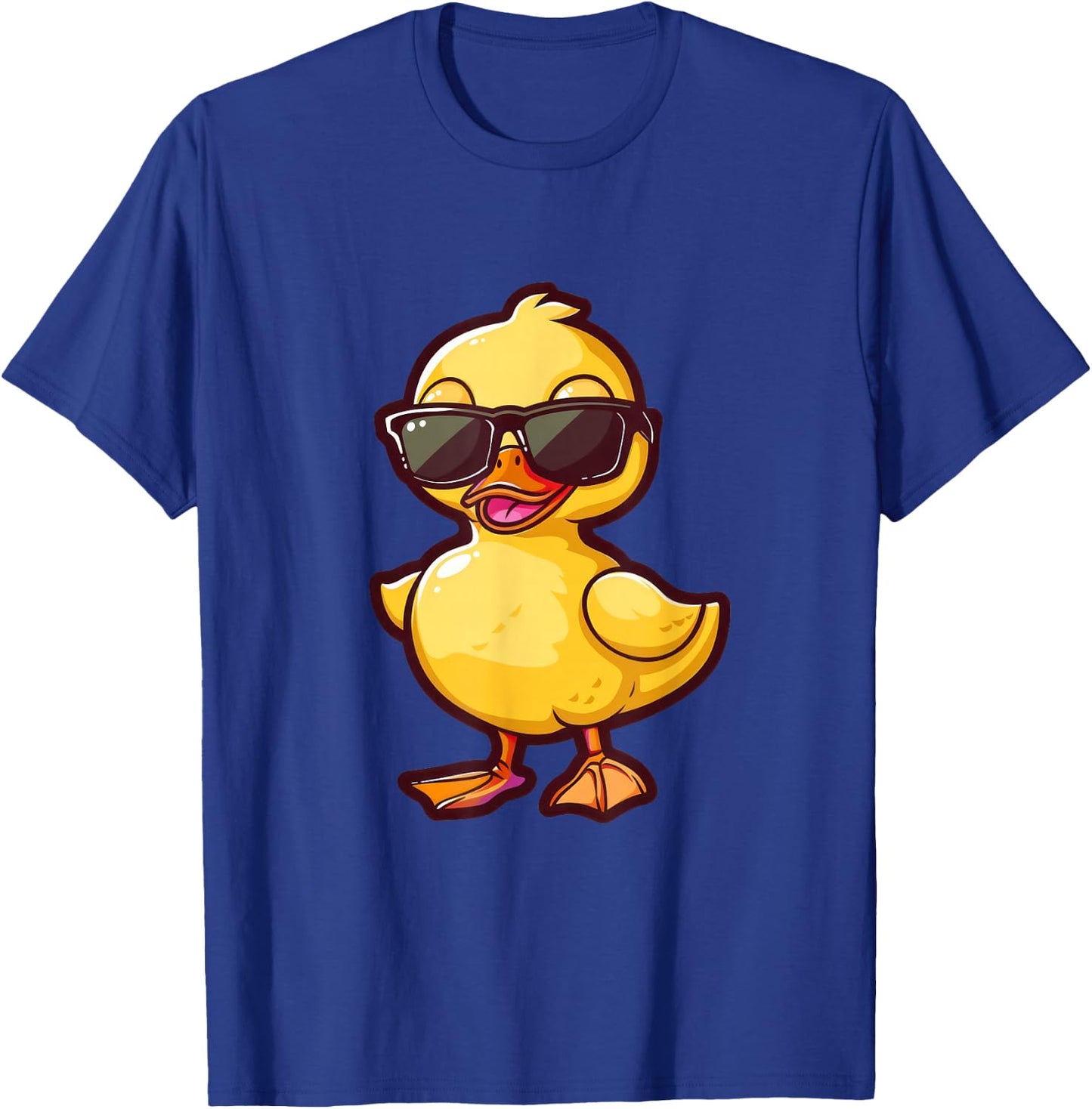 Funny Duck Sunglasses T-Shirt - T-Shirt | Royal