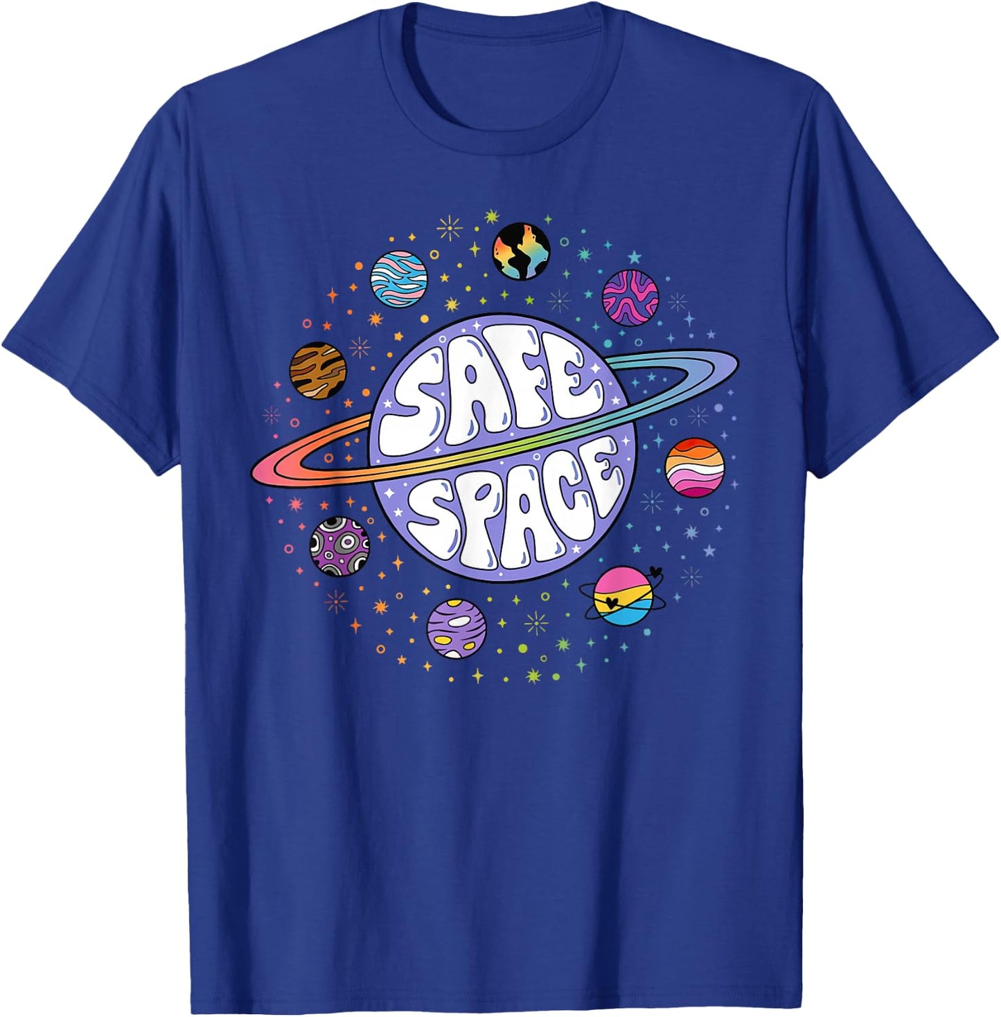 I Am A Safe Person Safe Space LGBTQ Ally Gay Pride Monat T-Shirt - T-Shirt | Royal