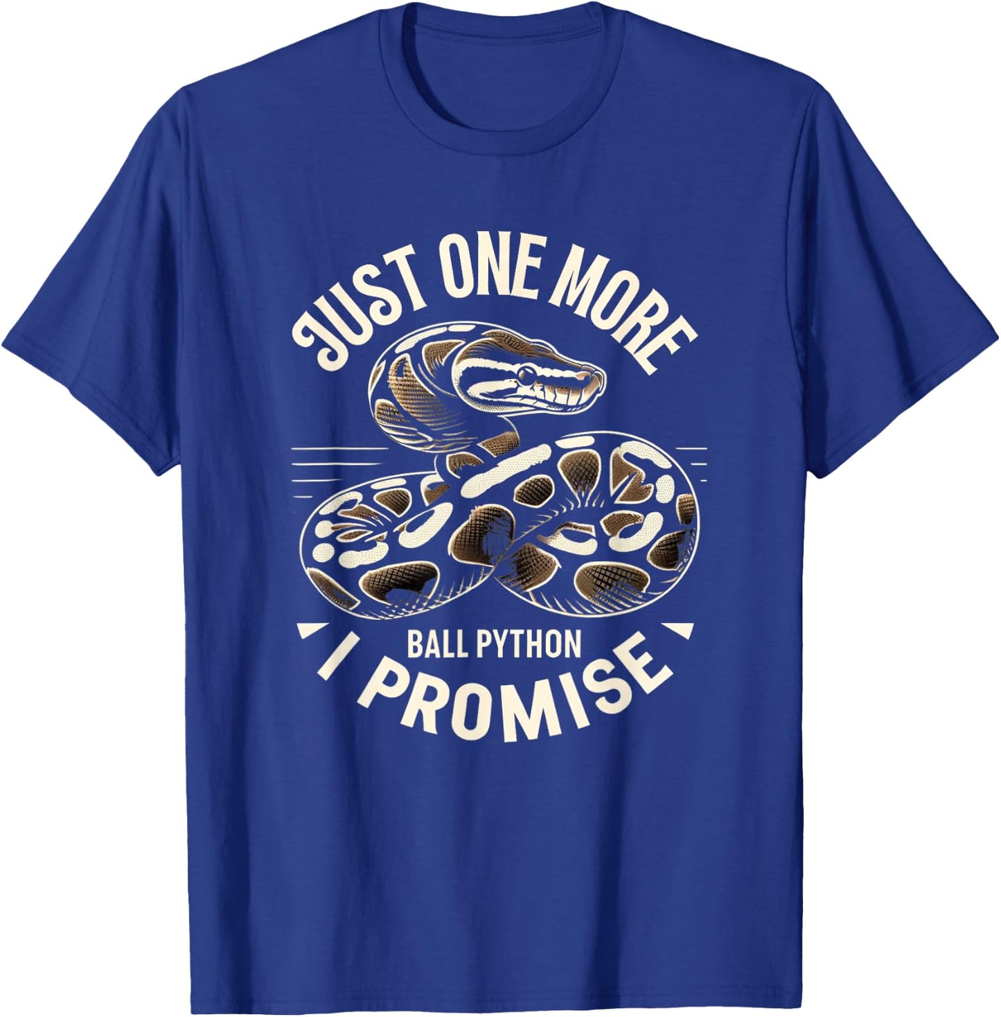 Ball Python Shirt Snake Reptile Herpetology Ball Python T-Shirt - T-Shirt | Royal