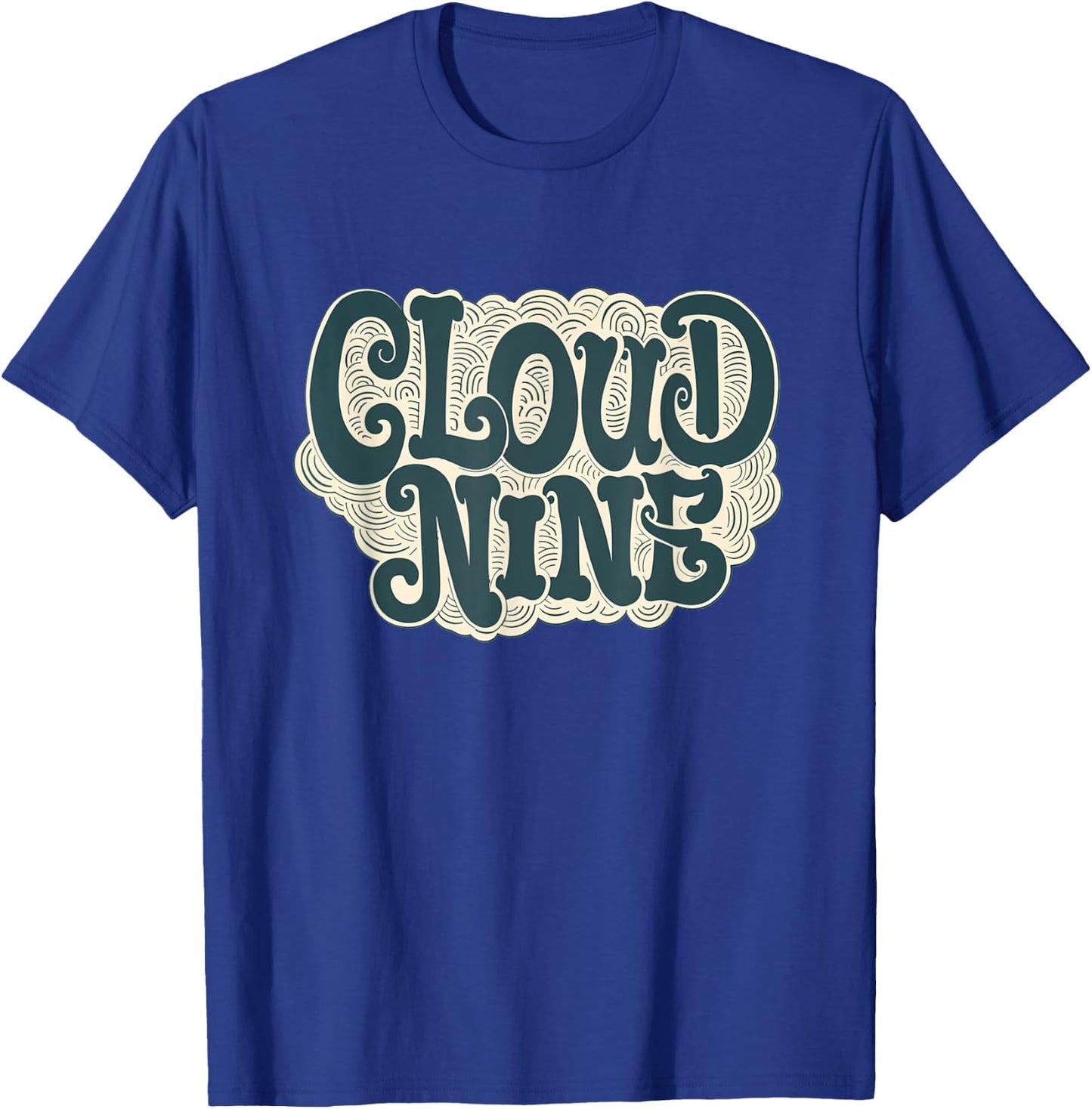 Pretty Cloud nine Costume for Adults and Kids T-Shirt - T-Shirt | Royal