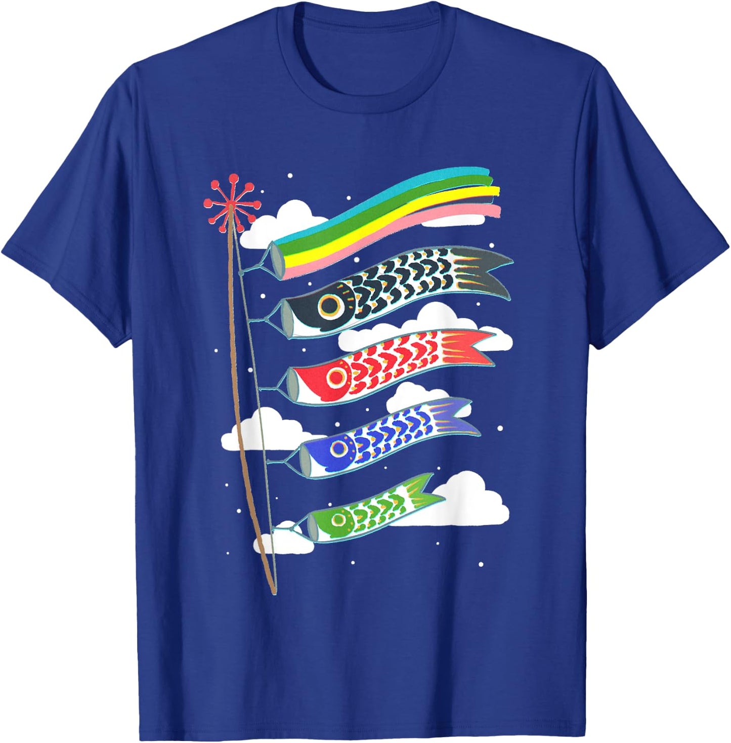 Koinobori, japanese koi kite T-Shirt - T-Shirt | Royal