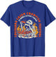 Louisiana Retro Skeleton Food Cajun Cajun Boil Festival T-Shirt - T-Shirt | Royal