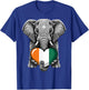 Ivory Coast Elephant Flag Cote D'Ivoire Ivorian Roots T-Shirt - T-Shirt | Royal