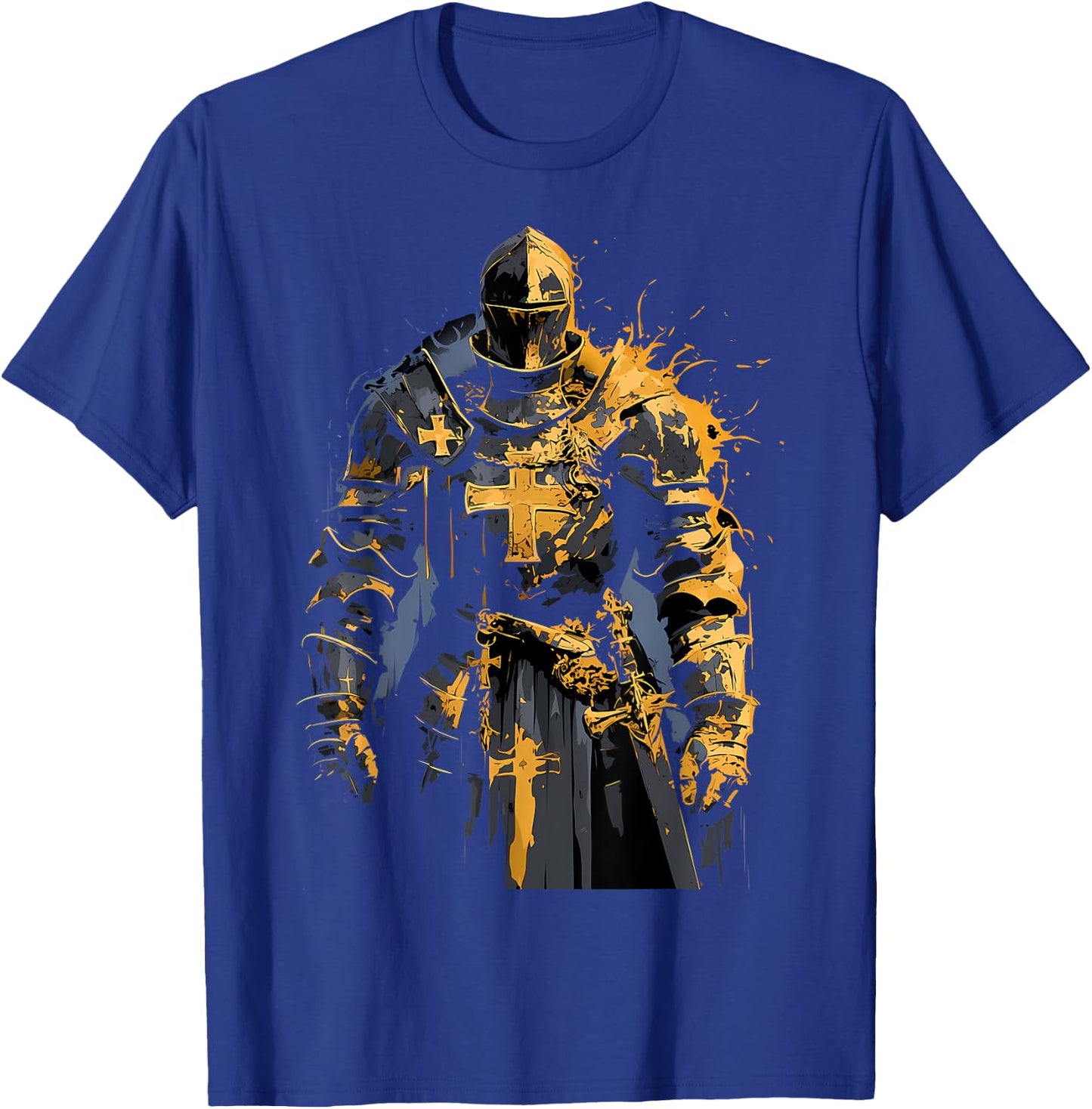 Hospitaller knight Medieval knight Templar knight T-Shirt - T-Shirt | Royal