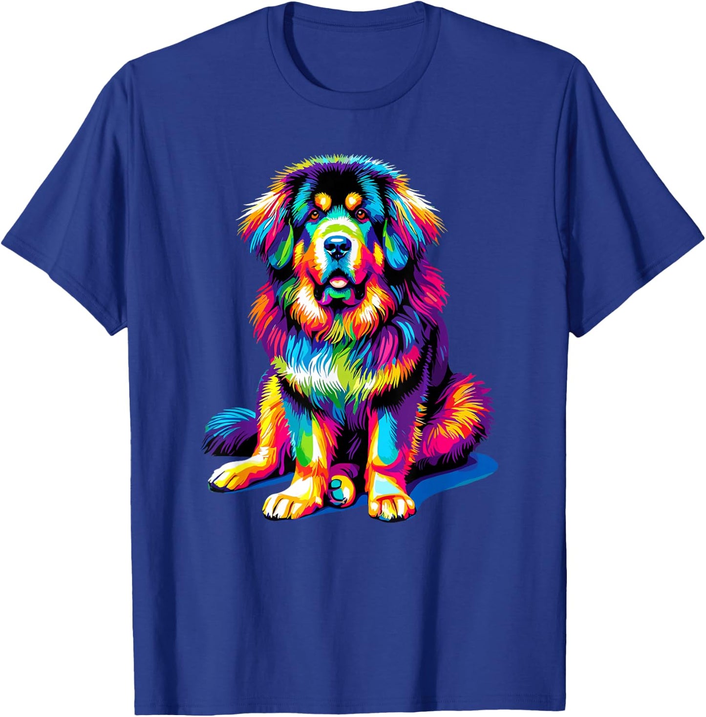 Colorful Tibetan Mastiff T-Shirt - T-Shirt | Royal