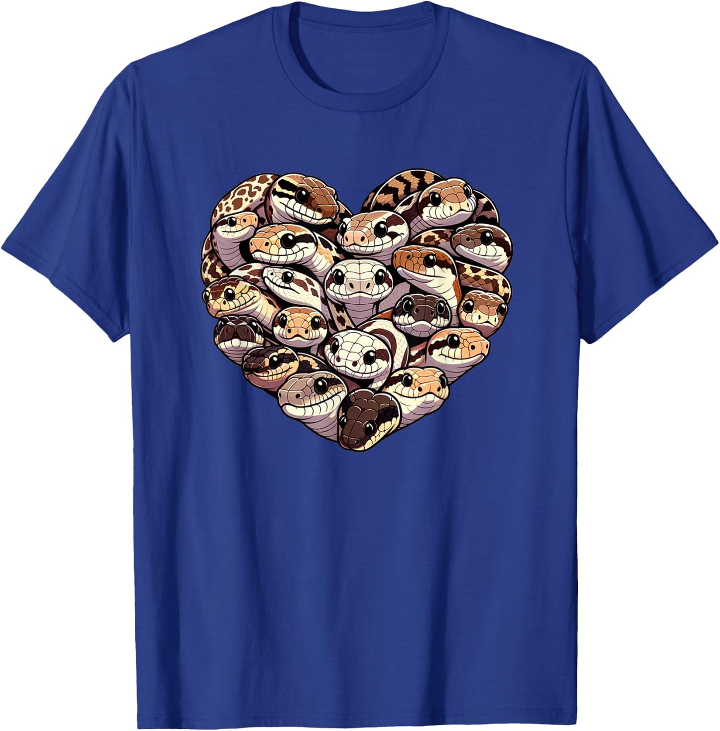 Hognose Snake Lover Puff Adder Snakes T-Shirt - T-Shirt | Royal