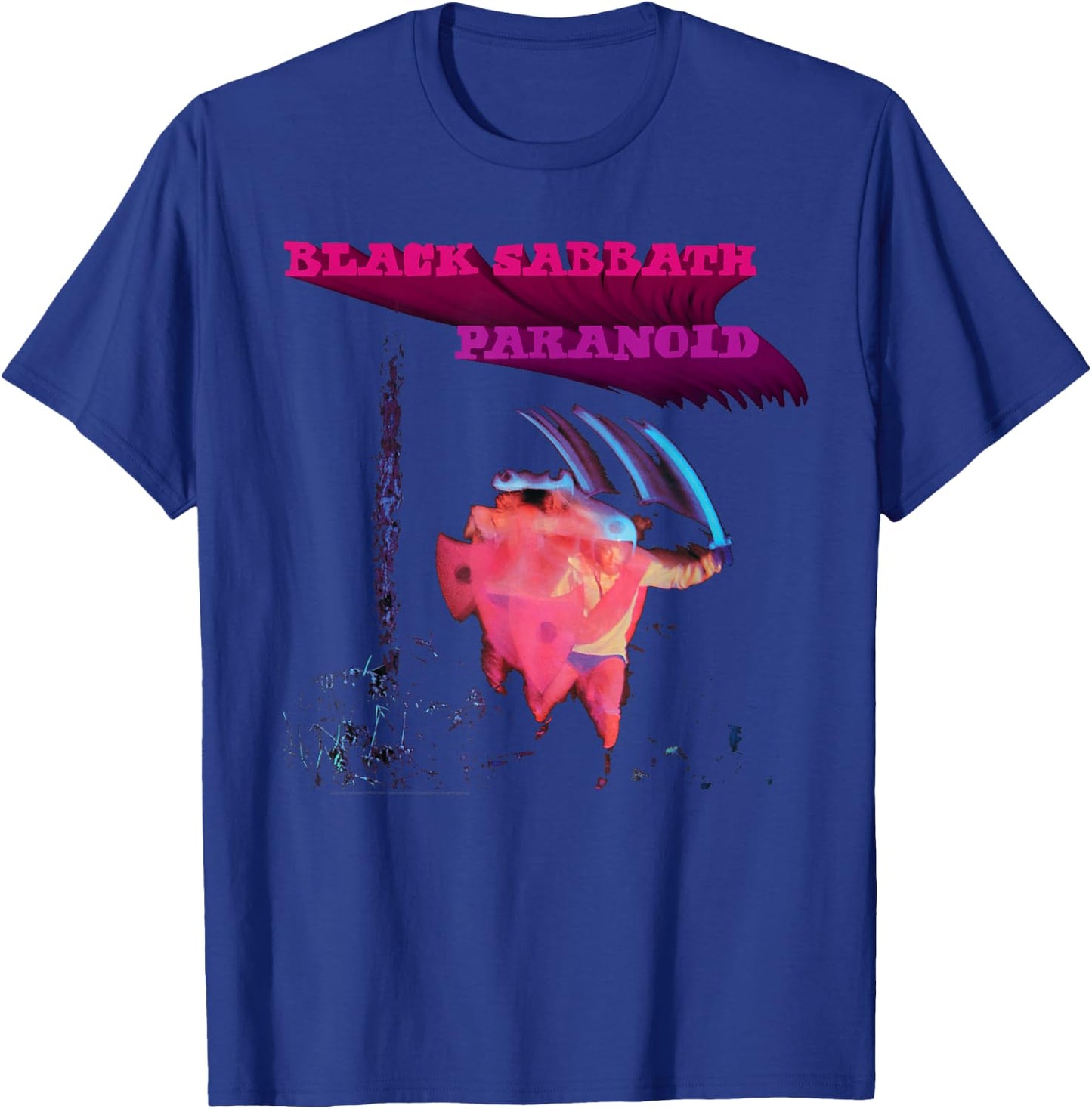 Black Sabbath Official Paranoid Motion Trails , black T-Shirt - T-Shirt | Royal