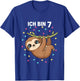 Ich Bin 7 - Süßes Faultier Kindergeburtstag Junge Mädchen T-Shirt - T-Shirt | Royal