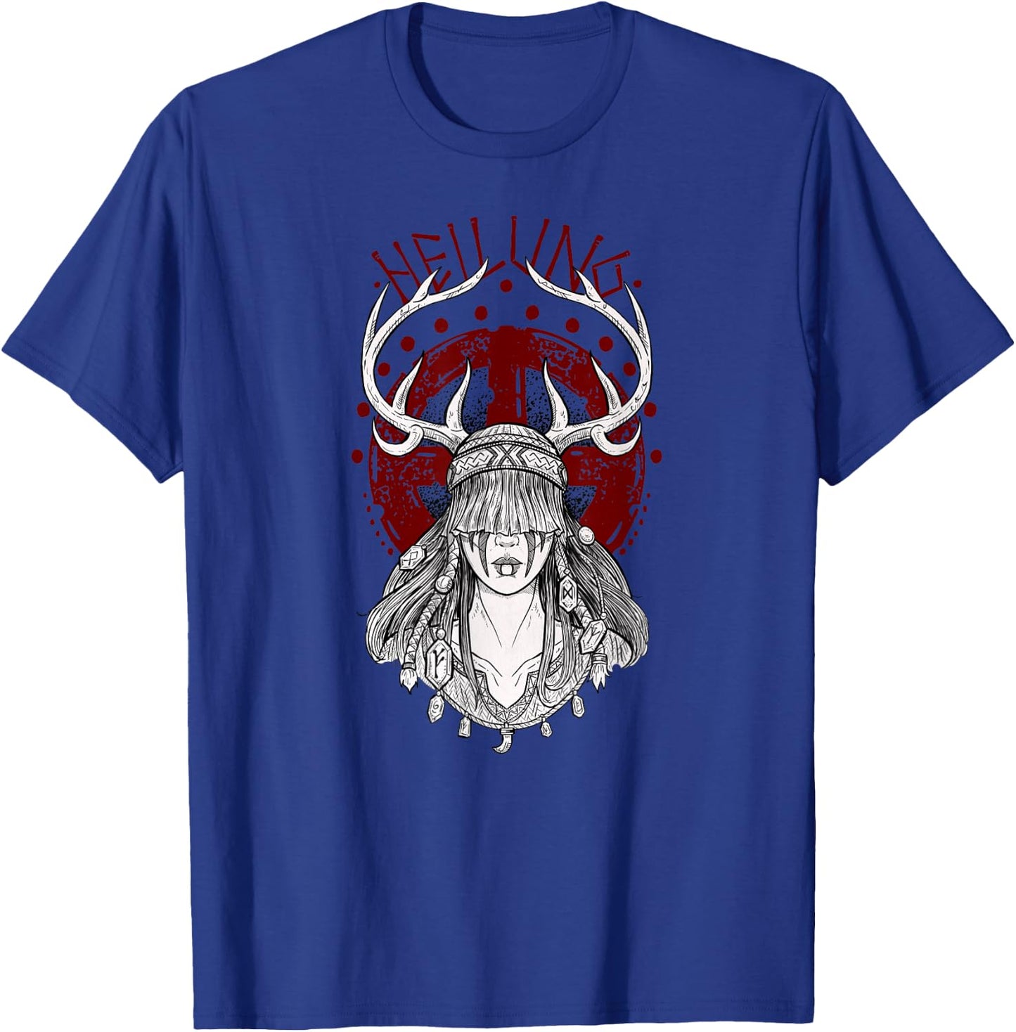 Nordic Shirt Shaman Girl Heilung , Black, S T-Shirt - T-Shirt | Royal