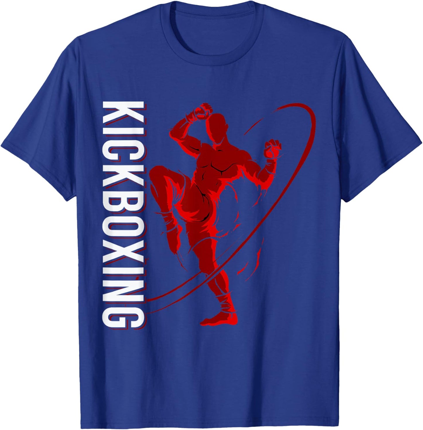 Kickboxer Martial Arts Kickboxing , black T-Shirt - T-Shirt | Royal